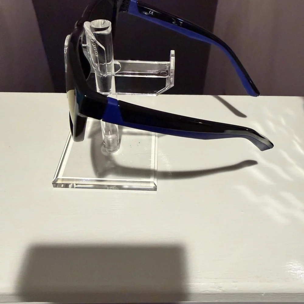 Kids Black and Blue Sunglasses with case
